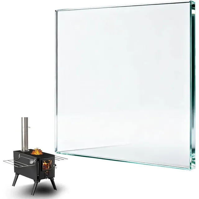 AVOFOREST Stove Spare Parts – Door glass 3.6 × 4.4 in