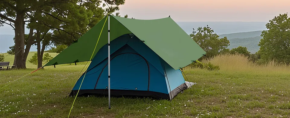 AVOFOREST – A dry living room under the tarp